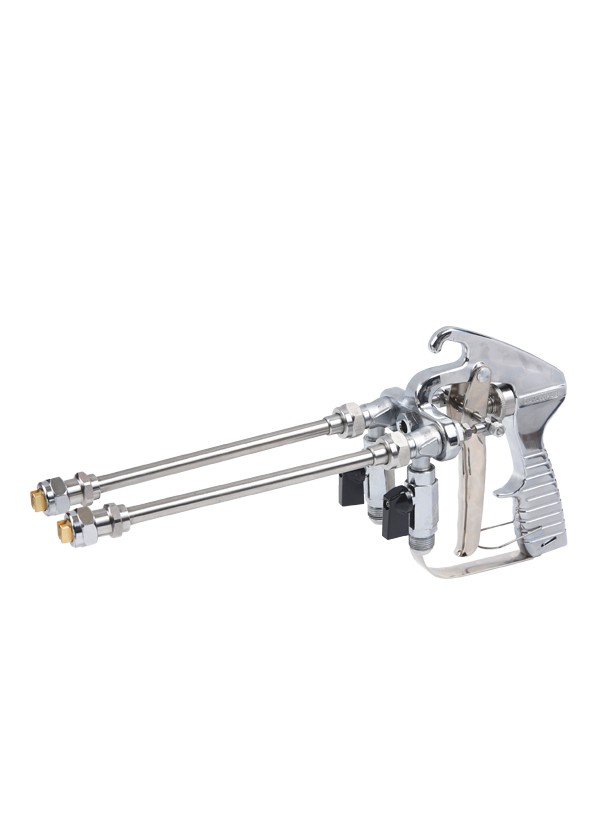 2液式外部ミキシングスプレーガン